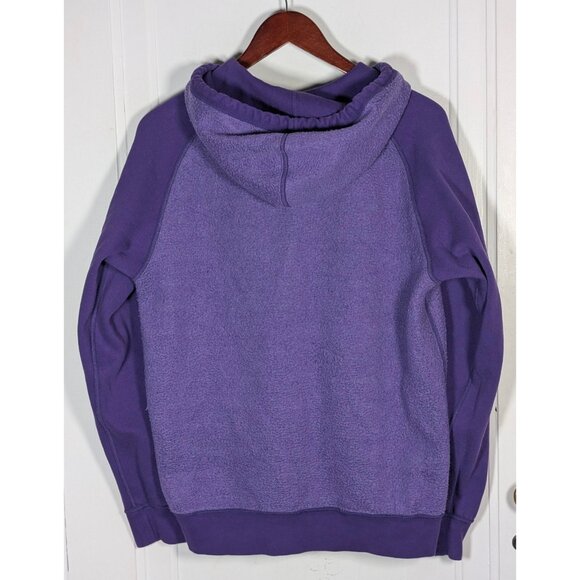 Vintage Nike Team NCAA LSU Louisiana State Reversible Hoodie Purple Size Small - Picture 4 of 5